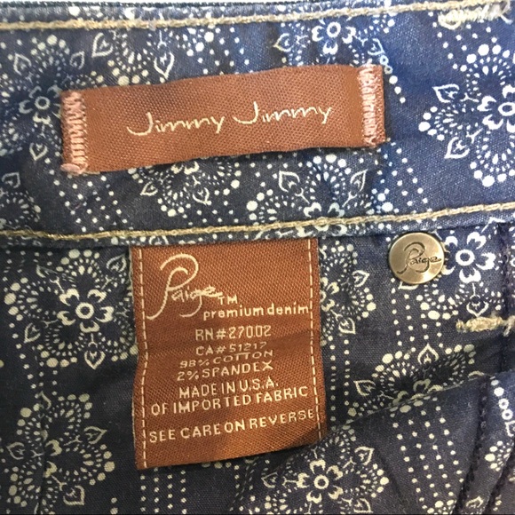 Paige Jimmy Jimmy Distressed Jeans - Picture 5 of 7